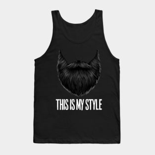 Bearded men Tank Top